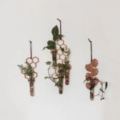 3 Tube Honeycomb Hanging Propagation Station -Fresh Plant World 3c7669dfada92256a5ee16e18dbff6f7bf79853386bf8afedcb71e42c0858677