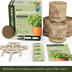 Herb Growing Kit 14 Herb Growing Kit -Fresh Plant World 841167382dbc84d329e36532fb2881d34c43c102359cb106a688226744edb72b