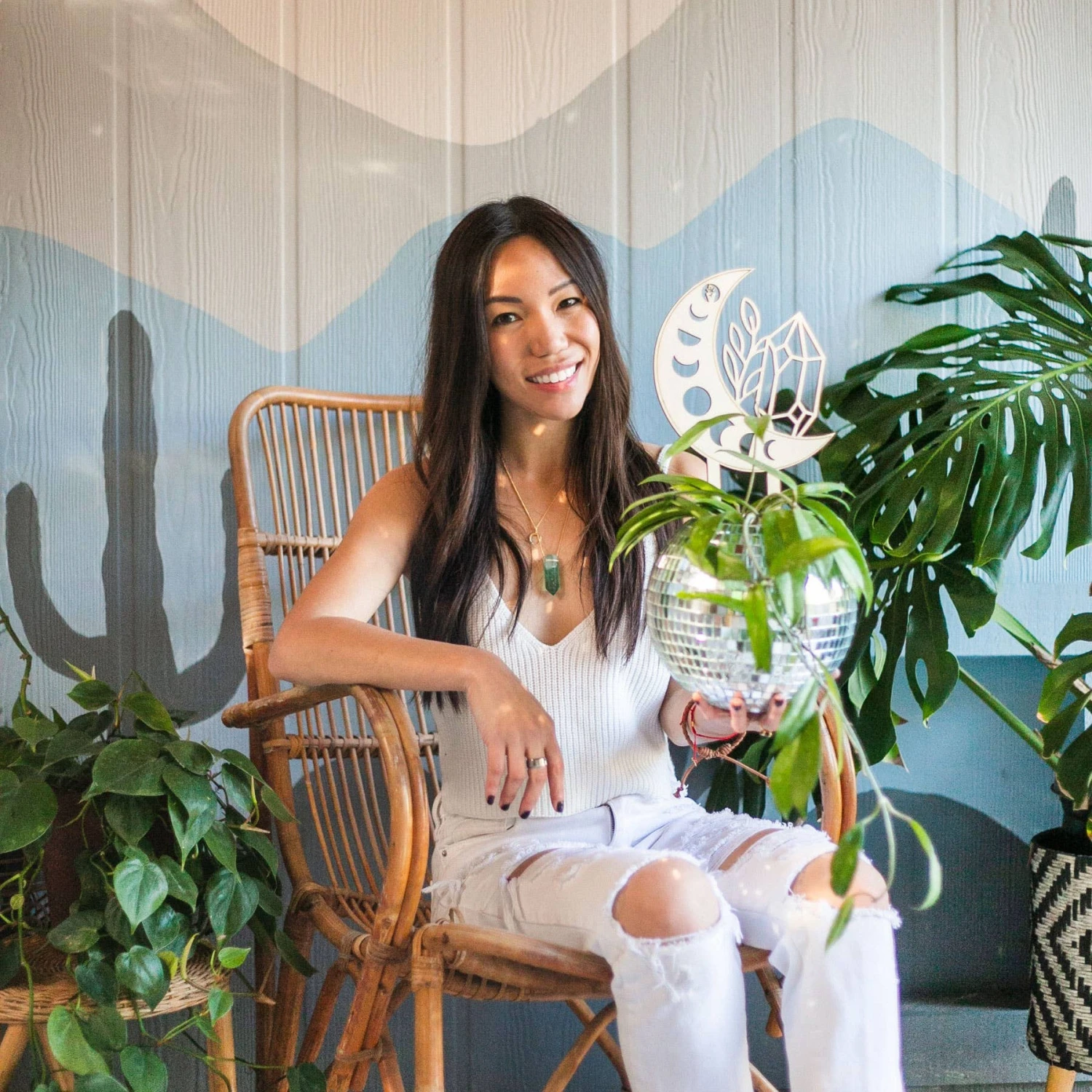 Lunar Love Wooden Trellis 2 Lunar Love Wooden Trellis - Image 2