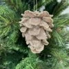 Bead Pinecone Christmas Ornament