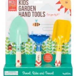 Toysmith Beetle & Bee Kids Garden Hand Tools