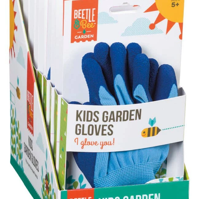 Toysmith Beetle & Bee Kids Garden Gloves 1 Toysmith Beetle & Bee Kids Garden Gloves